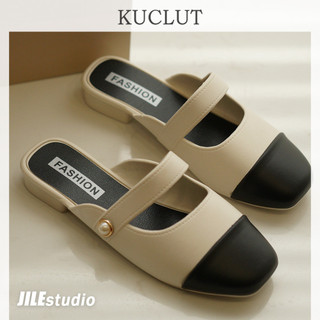 KUCLUT dép sandal nữ dép đế cao đi biển Thoải Mái Xinh Xắn Phóng khoáng Lịch sự Hợp thời Chất lượng cao FYD24502R9 19Z240507