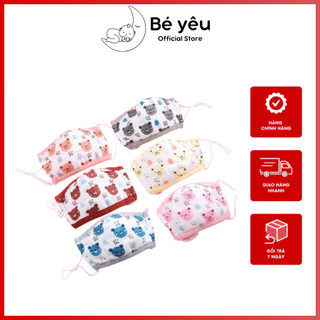 Khẩu Trang Vải Xô Cho bé
