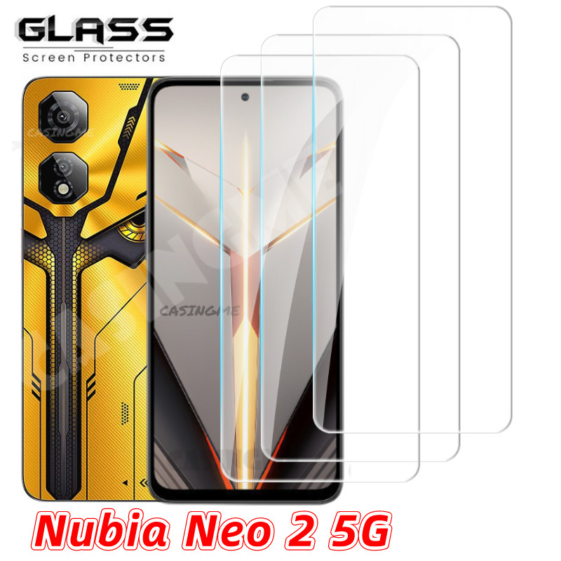 Nubia Neo 2 5G 2024 Full Cover Kính Cường Lực Flim Mặt Trước Phim Mặt Sau Ống Kính Kính Kính Cho Nub