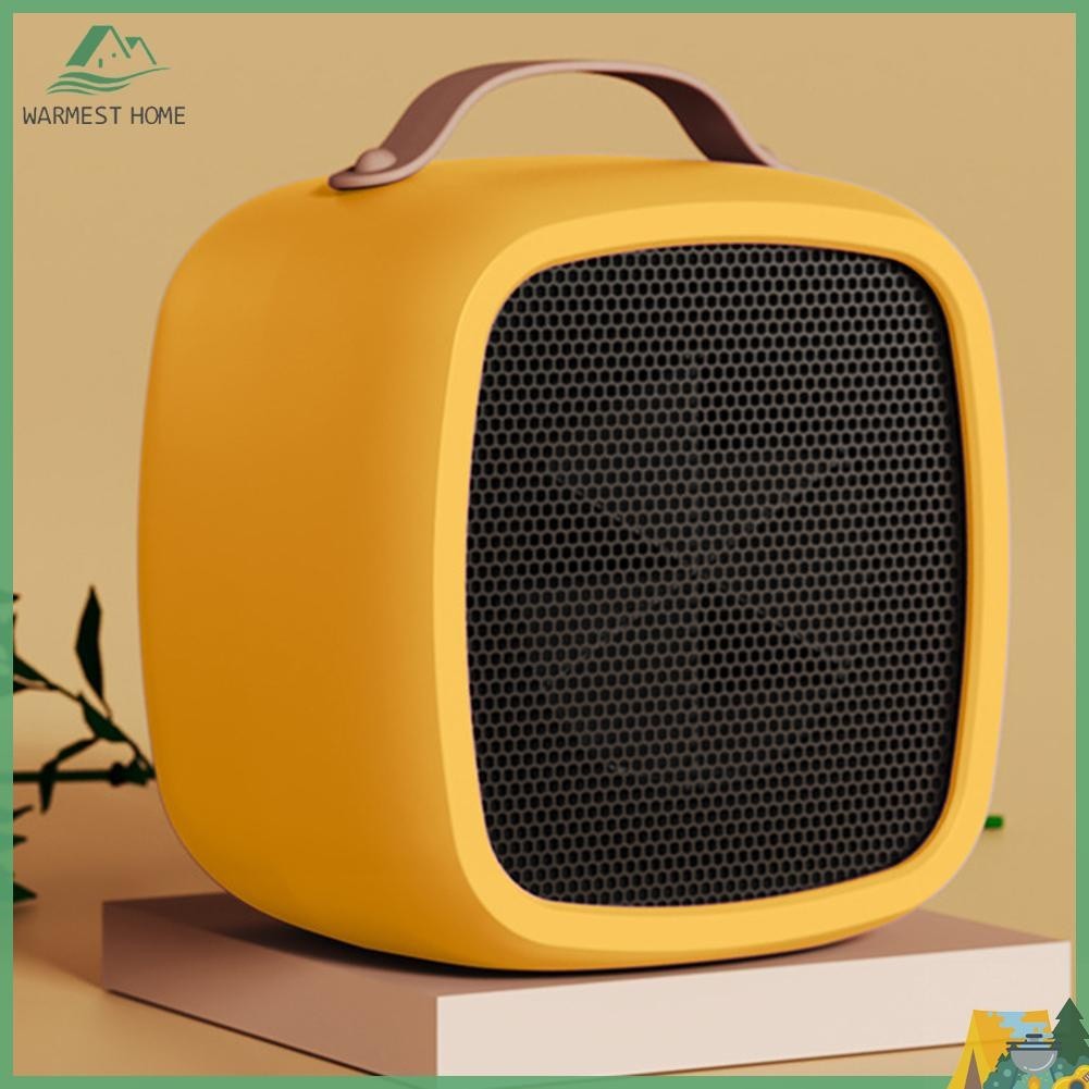 {Warm} Quạt sưởi điện Mini cầm tay 500W Máy tính để bàn gia đình Máy thổi khí ấm áp mùa đông Máy sưởi điện văn phòng Thiết bị gia dụng