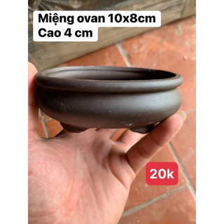 GV. Chậu mini bonsai gốm đất nung đẹp