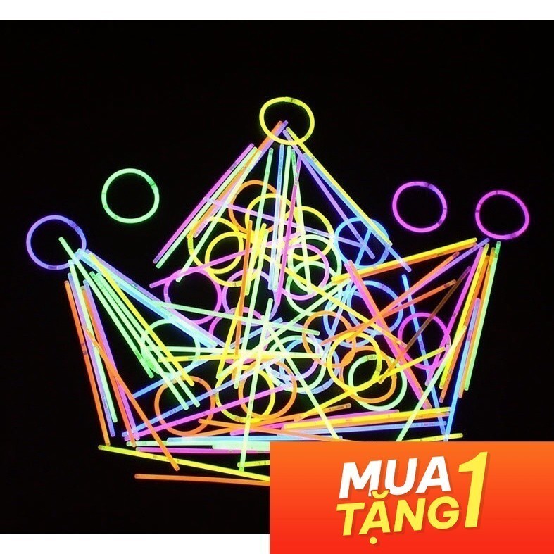 Combo 10 que phát sáng dạ quang cho bé Màn hình