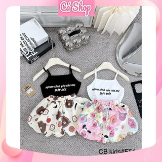 Bộ áo ngoan xinh iu F51 cho bé gái