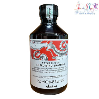 🇮🇹Davines🇮🇹 Dầu gội chống rụng tóc Davines NaturalTech Energizing Shampoo 250ml - TN