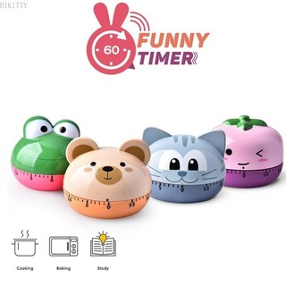 Hik Cơ Động Vật Hẹn Giờ Hoạt Hình Dễ Thương Báo Động Thủ Công 60 Phút-Dial