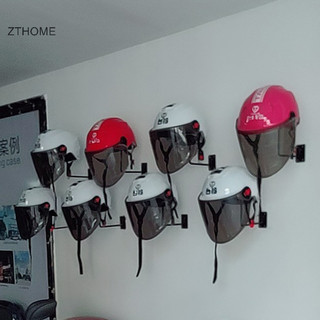 Zthome mũ mũ bảo quản hiển thị giá đỡ mũ bảo hiểm đứng tổ chức móc treo treo tường hot