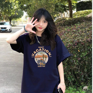 XUANMO Local brand áo thun phông form rộng 100% cotton BIG SIZE Áo thun Cotton ngắn tay nguyên chất dành cho nữ mùa hè Thiết kế thích hợp dáng rộng