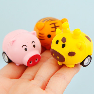 [ giao nhanh 2h ] Xe chạy cót mini, xe bánh đà hình thú xinh