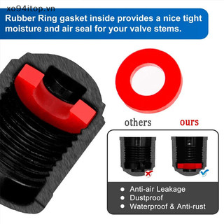 Xoitop 50 Vỏ van lốp bánh xe, Đa năng có vòng cao su chữ O cho ô tô, SUV, xe đạp và xe đạp, xe tải, xe máy VN