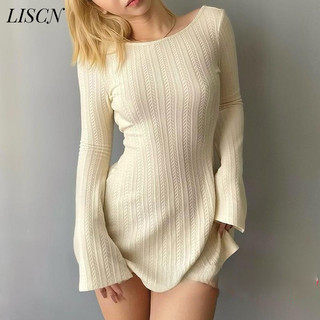 Thiết kế hình chữ A LISCNLong có dây đeo quyến rũ