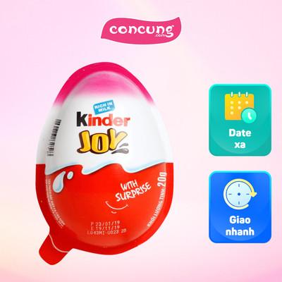 Kẹo trứng Kinder Joy cho bé gái 20g