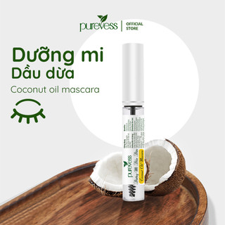 Dưỡng Mi - Dưỡng Mày Toàn Diện - Dưỡng Mi Chắc Khỏe, Dài - Mascara dưỡng mi giữ ẩm, dài mi từ dầu dừa nguyên chất 8ml