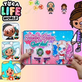 đồ chơi cho bé tocaboca life word Ngôi nhà của bé Harley Quinn In Quiet Book sweetie pie
