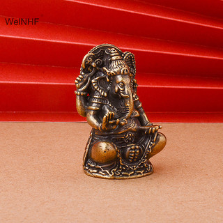 Welnhf mini vintage ganesha tượng bỏ túi ấn độ thái lan voi thần hình điêu khắc nhà văn phòng bàn trang trí vật trang trí quà tặng hyundai