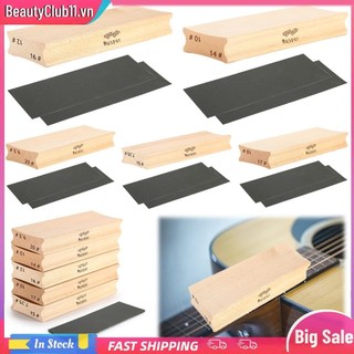 Guitar Sanding Block Fret Wire Leveling Fingerboard Luthier Tool cho Guitar Bass