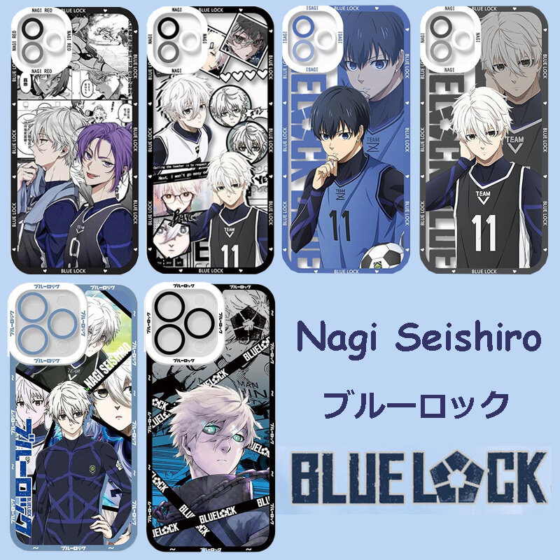 Phim Hoạt Hình Nhật Bản BLUE LOCK Nagi Seishiro Vỏ Điện Thoại Mềm Tương Thích Cho iPhone 12 11 Pro 1