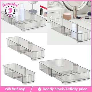 Có thể mở rộng Ngăn kéo sắp xếp Đồ trang điểm di động đa năng Khay lưu trữ Thùng lưu trữ cho văn phòng Đồ dùng nhà bếp