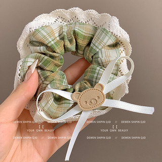 Dây buộc tóc ren nữ kiểu Pháp Retro buộc tóc