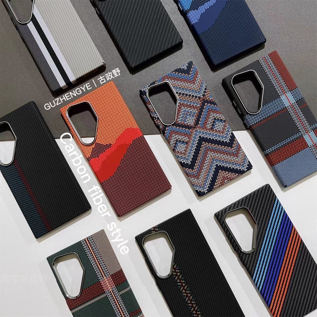 【 Ốp lưng phát sáng / Họa tiết hơi nổi / Xám / Cứng 】 tương thích với ốp lưng Samsung Galaxy S24 S24 + S24 Ultra S23 S23 + Plus