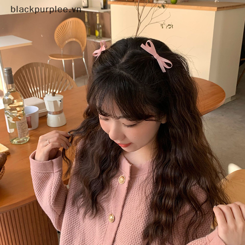 Kẹp Tóc Nơ 2 Nơ Ngọt Ngào Ballet Ruy Băng Nơ Kẹp Tóc Nổ Kẹp Bé Gái Mini Lấy Kẹp Nữ Mũ Phụ Kiện Tóc.