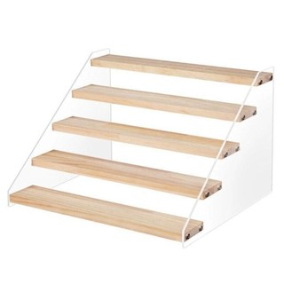  Giá trưng bày lưu trữ Mica Kệ mô hình búp bê 2   3   4   5 tầng Hộp đựng mỹ phẩm nước hoa 