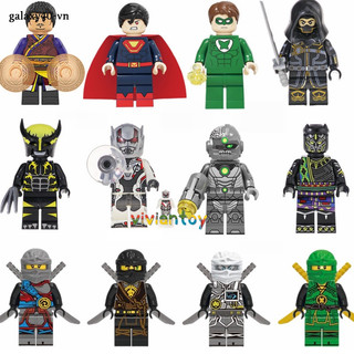 Đồ chơi lắp ráp mô hình nhân vật siêu anh hùng marvel