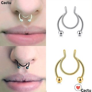 Khuyên Mũi Giả Nhiều Màu Sắc Thời Trang Cho Nữ