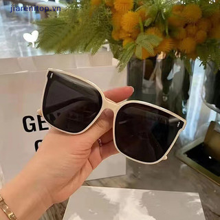Jiarenitop cổ điển vintage vuông kính mát nữ quá khổ kính mát nam nữ retro đen kính chống nắng kính goggle vn