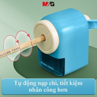 M&G Gọt Bút Chì Quay Tay Manual Multi Functional Multi Color Pencil Sharpener