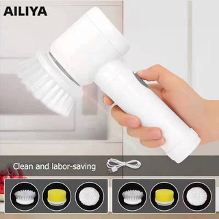 Bàn chải làm sạch điện không dây phòng tắm gia đình bàn chải bát bếp bàn chải giày Bàn chải đa chức năng tiện lợi