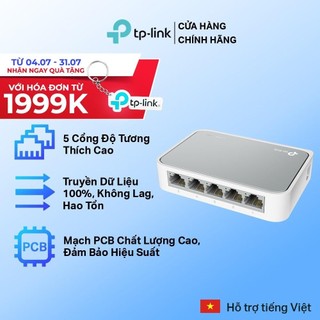  Bộ Chia Tín Hiệu TP-Link TL-SF1005D 5 cổng Switch 5 ports 10/100Mbps