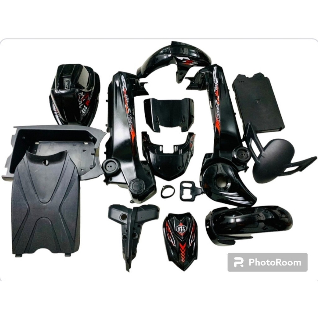 Full bộ nhựa xe điện M133 có chắn xích, bộ áo xe điện 133M loại xe bò nhỏ