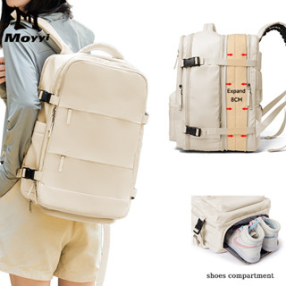  MOYYI Ba lô du lịch chống nước túi đi học lớn cầu xin sekolah ba lô đi bộ đường dài riêng biệt khô và ướt cho giày độc lập Túi đựng laptop 17   17.3 inch 