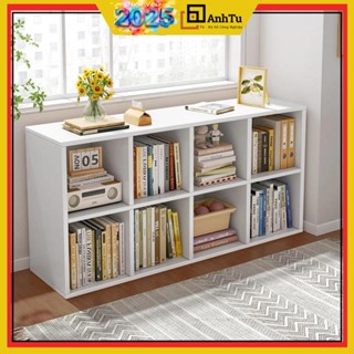 Kệ sách để sàn nhà kệ gỗ đựng đồ đa năng phong cách tối giản, kích thước 120x60x20cm dán đủ cạnh, bảo hành 3 tháng
