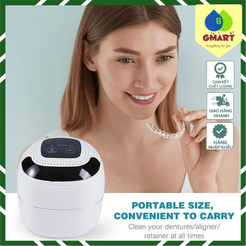 Máy Vệ Sinh Nha Khoa Siêu Âm và Khử Trùng UV Modern Home decor tinh tế ♻️GMART
