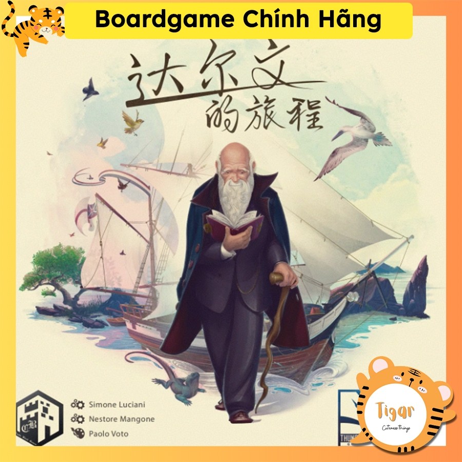 Boardgame Darwin's Journey Game chính hãng nội địa Trung Tigar