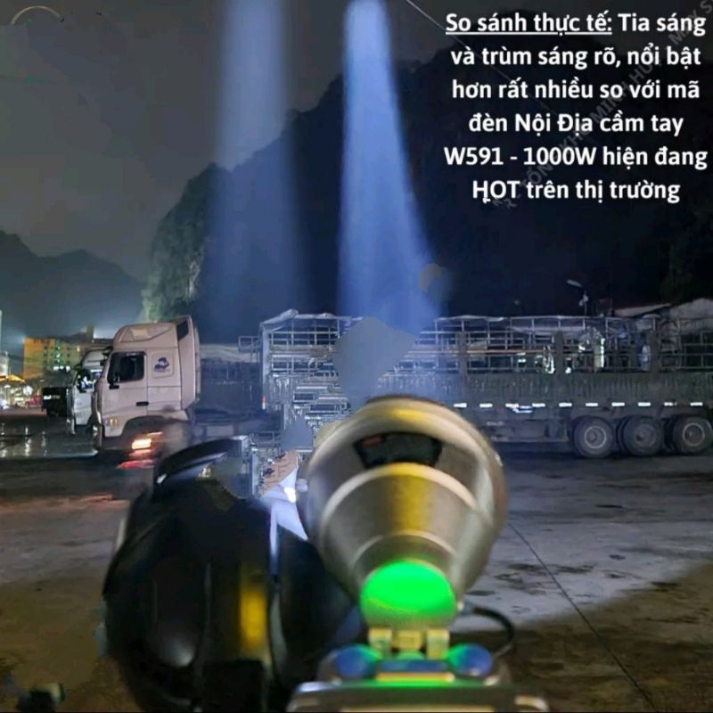 Đèn pin đội đầu siêu sáng XJ9158 chiếu xa 1000m đèn đội đầu chuyên dụng nhiều chế độ sáng