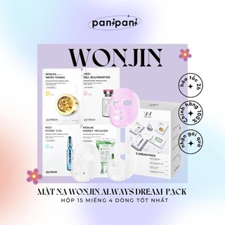 (Lẻ miếng) Mặt nạ giấy Wonjin Effect Mask cấp ẩm căng bóng da