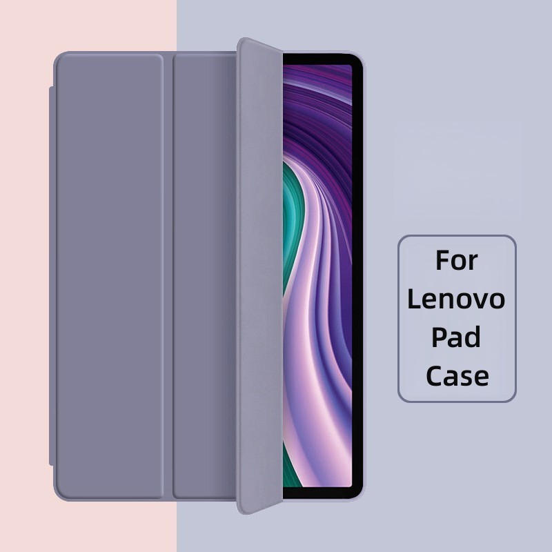 Ba Giá Đỡ Từ Tính Mềm TPU Ốp điện thoại Cho Lenovo Xiaoxin Pad 10.6 Ốp điện thoại 2022 Pad Pro 11.2 inch Smart Cover Cho Lenovo Tab P11 TB-J606F J607F Pro 11.5 "TB-J716F J706F