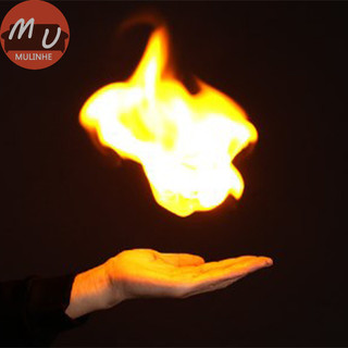 Mulinhe giấy ngọn lửa lấp lánh hoa hồng giấy lửa khăn ăn giấy ma thuật đốt ashless đạo cụ sân khấu vn