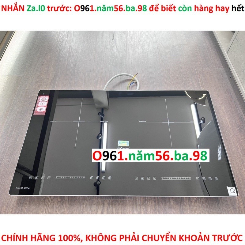 Kho BẾP TỪ CANZY CZ IC99PLUS Bếp từ đôi Canzy IC99 Plus chính hãng, Công nghệ mạch châu âu, Bảo hành 3 năm