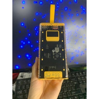 Sạc Dự Phòng 66W  DL Tech dung lượng 30000mah , Thiết Kế Trong Suốt, Tích Hợp Đèn Ngủ, Bảo Hành 6 Tháng