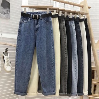Quần Jean Hậu Cung Cao Cấp Nữ Sinh Thẳng Rời Ôm Hơn Nhìn Xuân Thu 2021 Phong Cách Mới Bố Cà Rốt Quần Hợp Thời Trang
