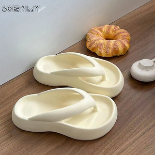 SOERVIMY  ép sandal nữ dép bánh mì nữ dép bánh mì Màu sắc đa dạng Thể thao Đẹp Cổ điển B99G00P 17Z240426