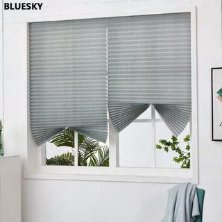 Rèm cửa sổ dính mù che cửa sổ, rèm xếp li, bóng râm không dây, bóng lọc ánh sáng cho phòng tắm, nhà bếp, văn phòng