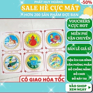 Bộ trò chơi bầu cua xúc xắc đá loại đẹp vui nhộn và giải trí