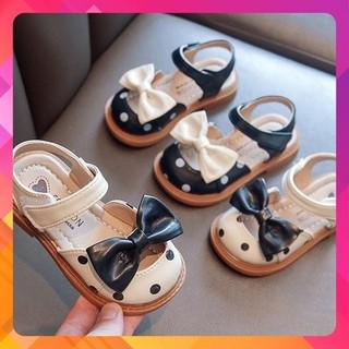 Sandal búp bê cho bé gái đế bệt mã d13