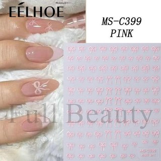 Miếng dán móng tay nơ móng tay nghệ thuật miếng dán trang trí móng tay