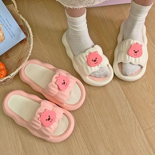 Mùa hè 2024 Phong cách mới loopy Dép hải ly nhỏ dễ thương
