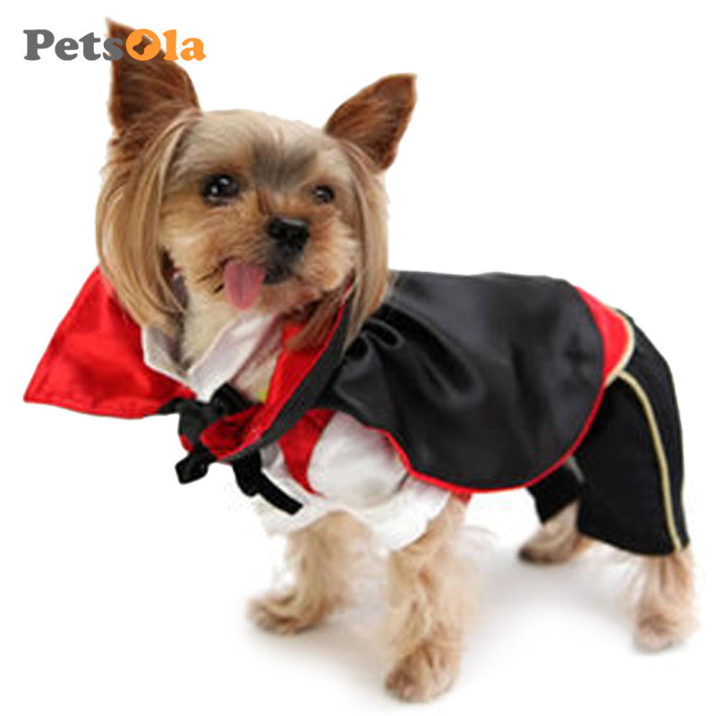 Petsola Halloween Bộ đồ cho chó cưng ngộ nghĩnh Áo choàng Cape Lễ hội Trang phục hóa trang